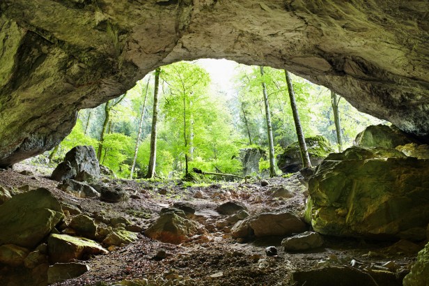 The Galbena River Cave in Apuseni mountains
